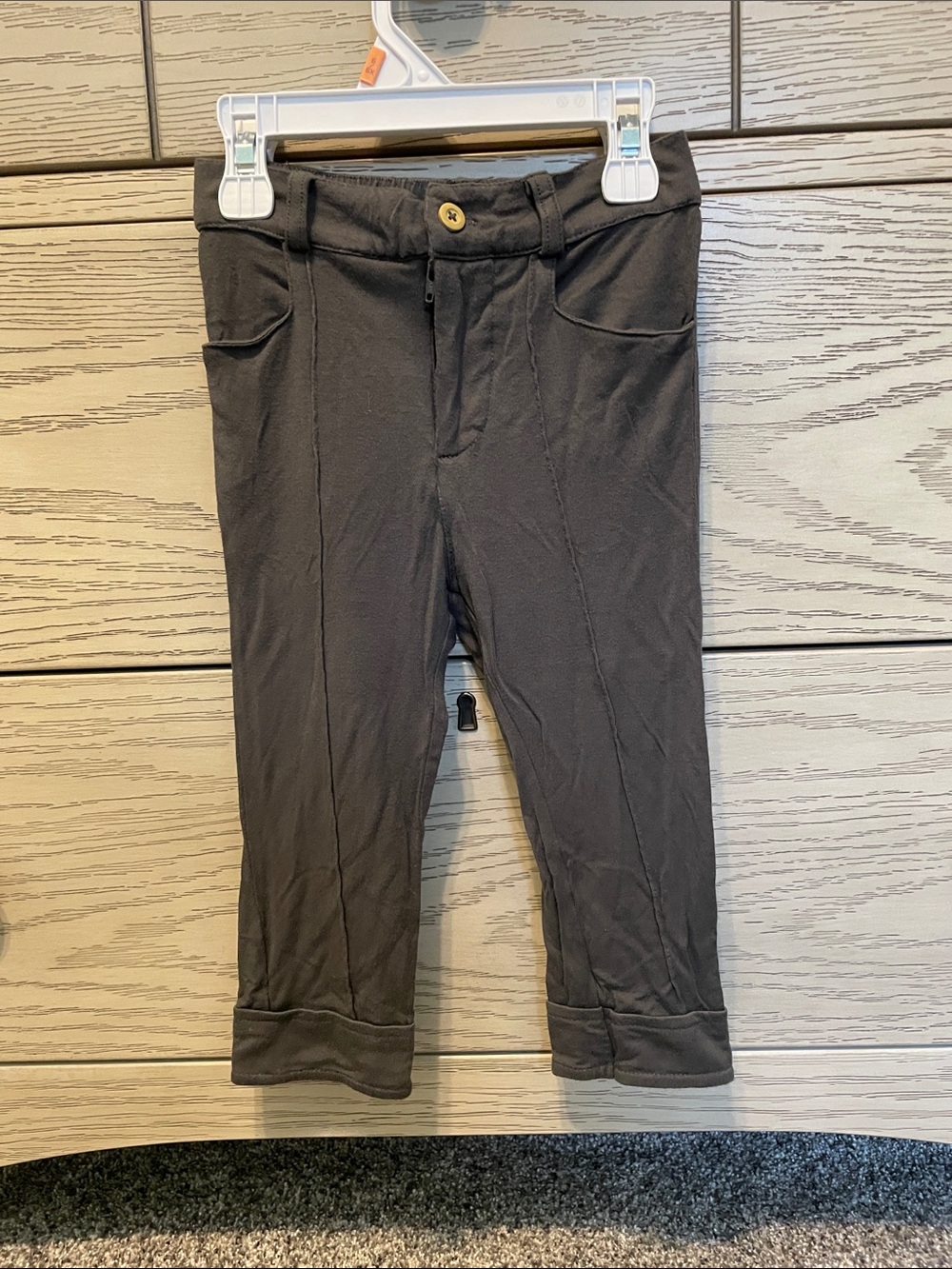 kate quinn Dark Gray Knit Pants